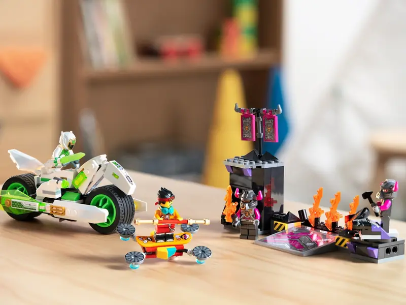 LEGO 80006 Motocykl Biały Smok zdjęcie 26
