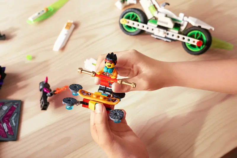 LEGO 80006 Motocykl Biały Smok zdjęcie 21