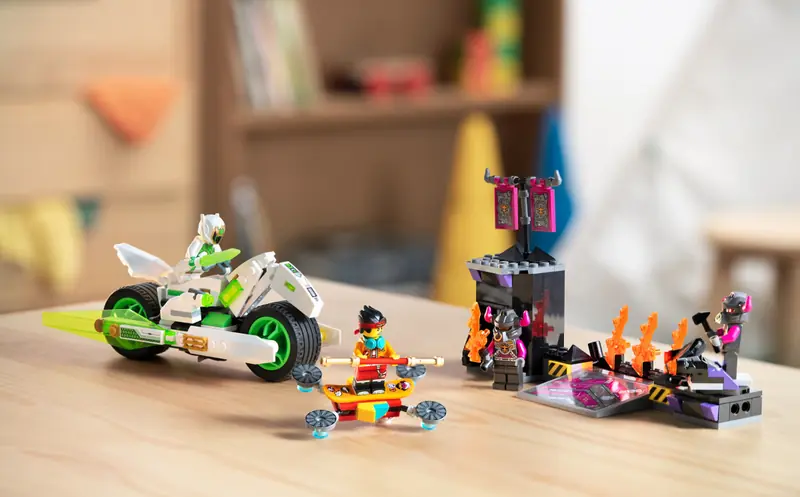 LEGO 80006 Motocykl Biały Smok zdjęcie 19