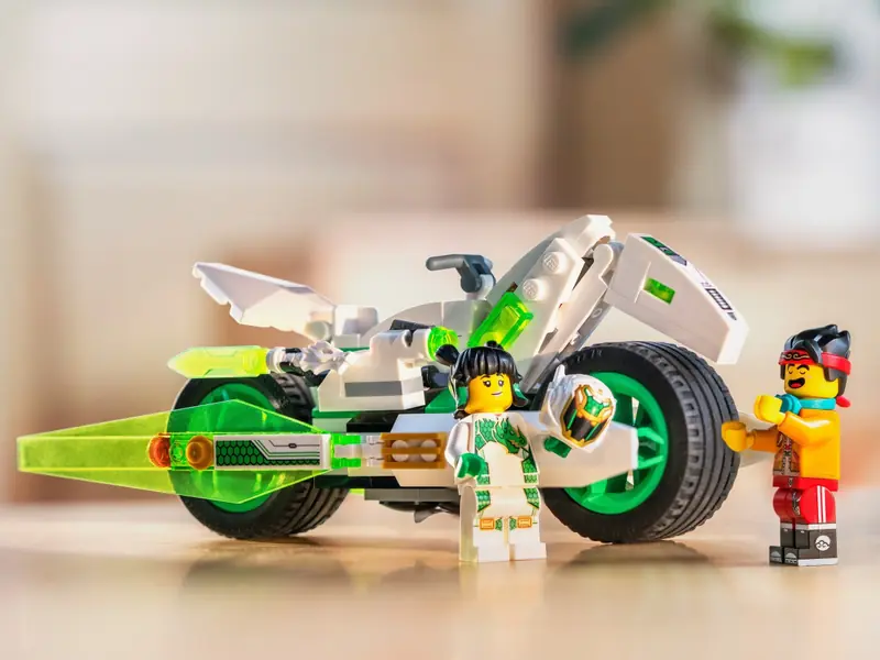 LEGO 80006 Motocykl Biały Smok zdjęcie 18