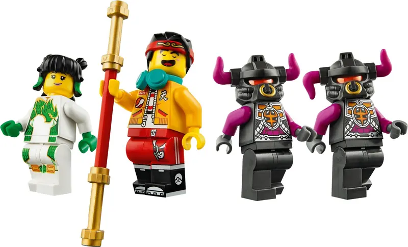 LEGO 80006 Motocykl Biały Smok zdjęcie 15