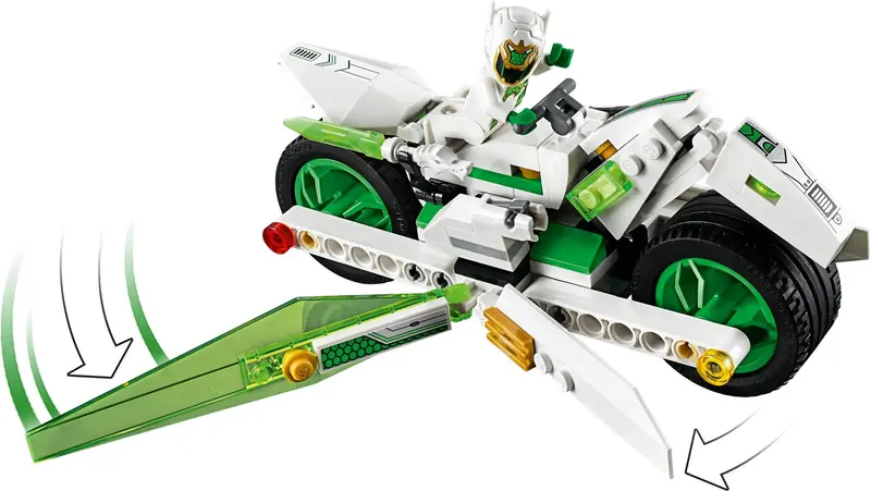 LEGO 80006 Motocykl Biały Smok zdjęcie 17