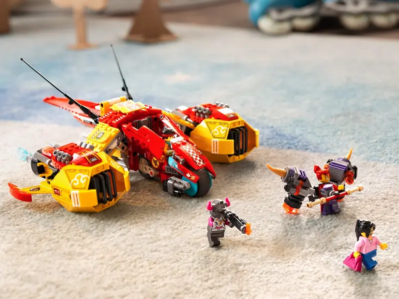 LEGO 80008 Odrzutowiec Monkie Kida zdjęcie 15