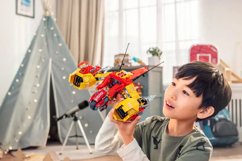 LEGO 80008 Odrzutowiec Monkie Kida zdjęcie 20