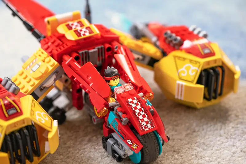 LEGO 80008 Odrzutowiec Monkie Kida zdjęcie 23