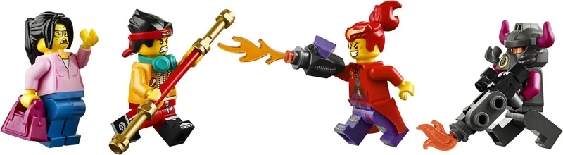 LEGO 80008 Odrzutowiec Monkie Kida zdjęcie 14