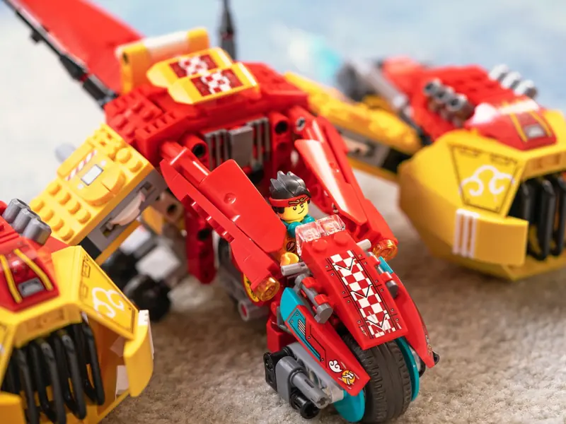 LEGO 80008 Odrzutowiec Monkie Kida zdjęcie 16
