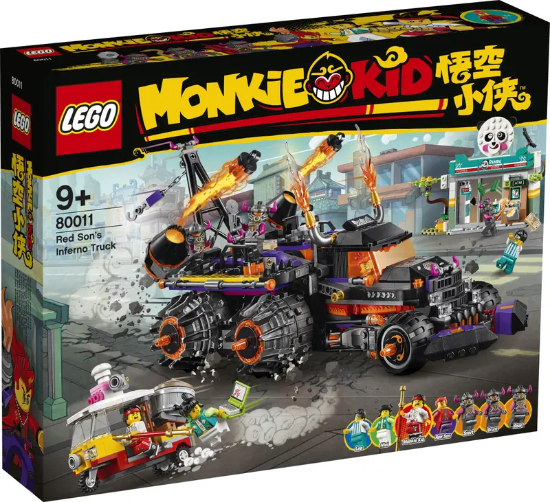 LEGO 80011 Piekielny pojazd Red Sona zdjęcie 9