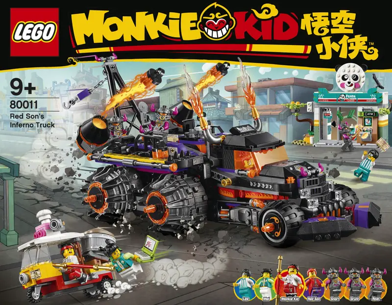 LEGO 80011 Piekielny pojazd Red Sona zdjęcie 25