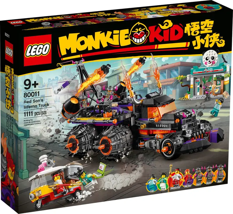 LEGO 80011 Piekielny pojazd Red Sona zdjęcie 3