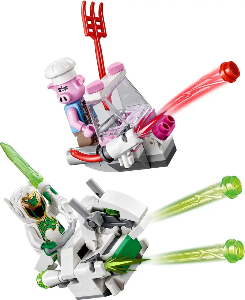 LEGO 80013 Tajne dowództwo ekipy Monkie Kida zdjęcie 4