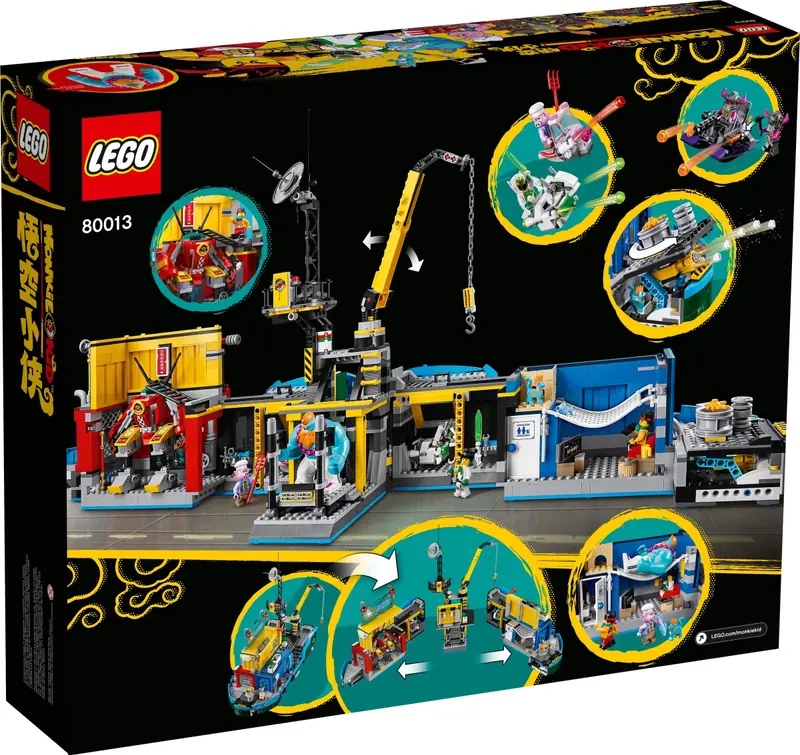 LEGO 80013 Tajne dowództwo ekipy Monkie Kida zdjęcie 6