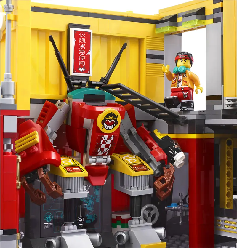 LEGO 80013 Tajne dowództwo ekipy Monkie Kida zdjęcie 8