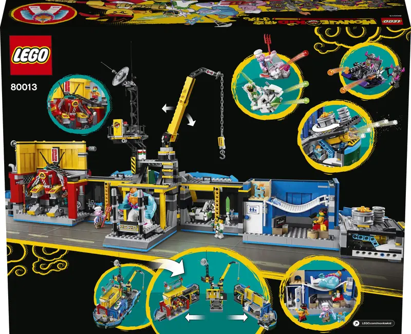 LEGO 80013 Tajne dowództwo ekipy Monkie Kida zdjęcie 14