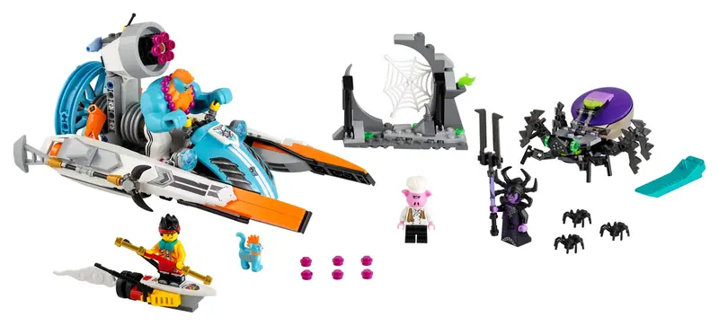 LEGO 80014 Motorówka Sandy'ego