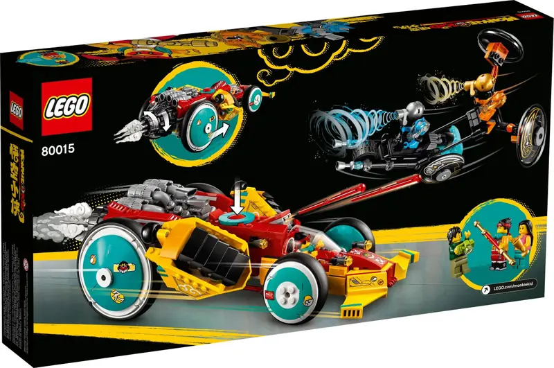 LEGO 80015 Chmurkowy roadster Monkie Kida zdjęcie 7