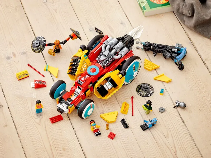 LEGO 80015 Chmurkowy roadster Monkie Kida zdjęcie 12