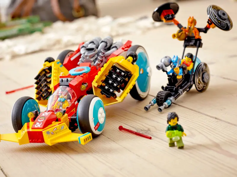 LEGO 80015 Chmurkowy roadster Monkie Kida zdjęcie 13
