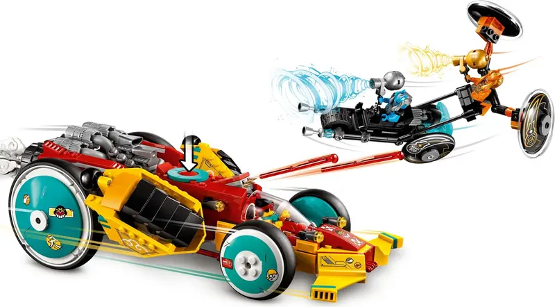 LEGO 80015 Chmurkowy roadster Monkie Kida zdjęcie 3