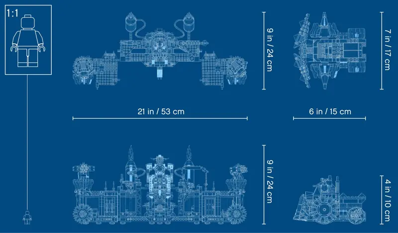 LEGO 80016 Ognista huta zdjęcie 11