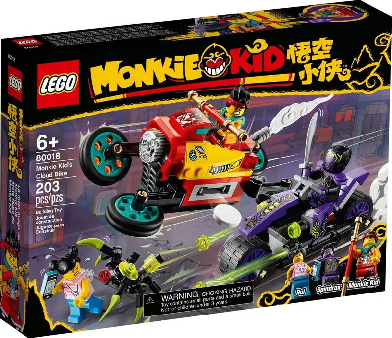 LEGO 80018 Podniebny motocykl Monkie Kida zdjęcie 2