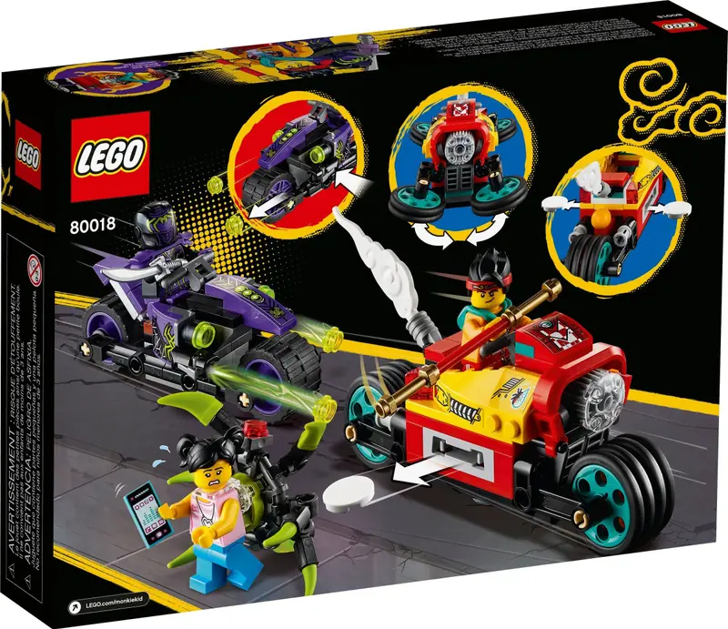 LEGO 80018 Podniebny motocykl Monkie Kida zdjęcie 5