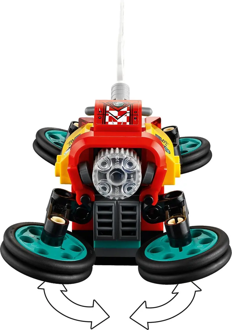 LEGO 80018 Podniebny motocykl Monkie Kida zdjęcie 8