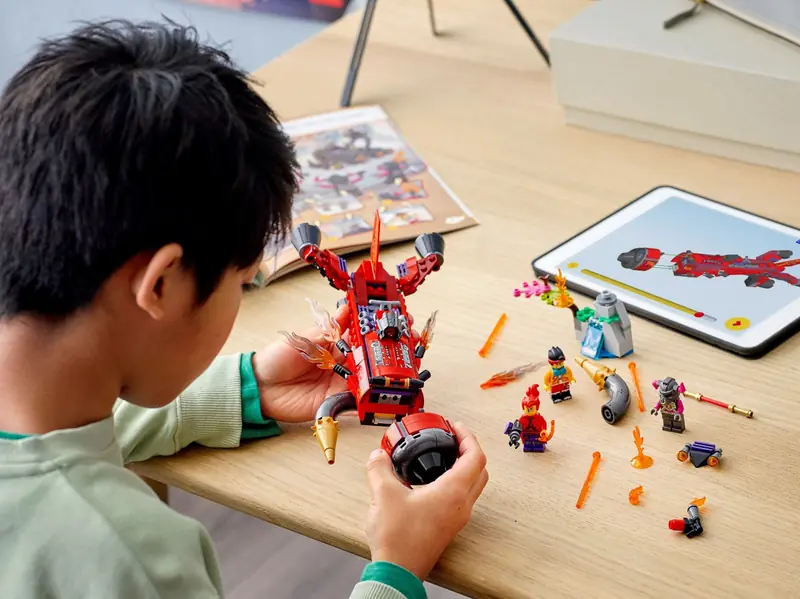 LEGO 80019 Piekielny odrzutowiec Red Sona zdjęcie 12