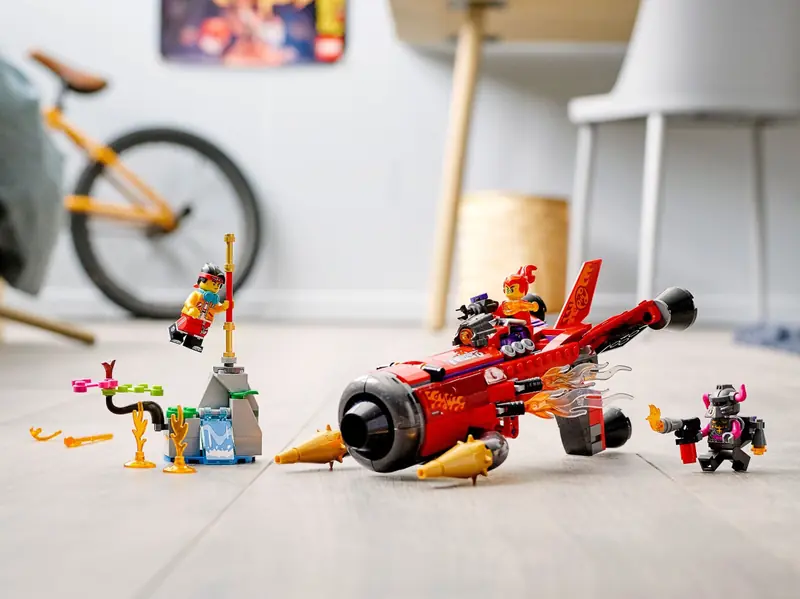 LEGO 80019 Piekielny odrzutowiec Red Sona zdjęcie 11