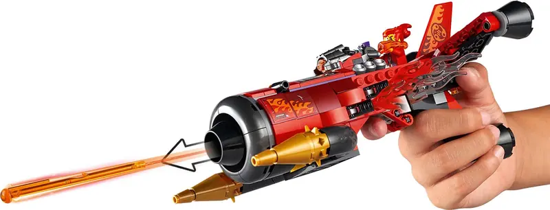 LEGO 80019 Piekielny odrzutowiec Red Sona zdjęcie 3