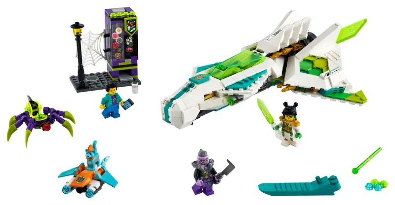 LEGO 80020 Odrzutowiec Biały Smok
