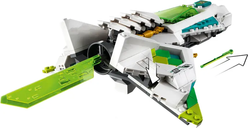 LEGO 80020 Odrzutowiec Biały Smok zdjęcie 8