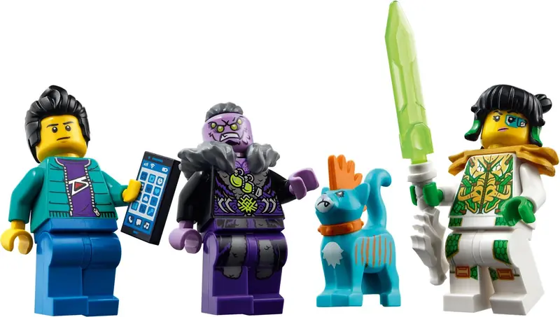 LEGO 80020 Odrzutowiec Biały Smok zdjęcie 4