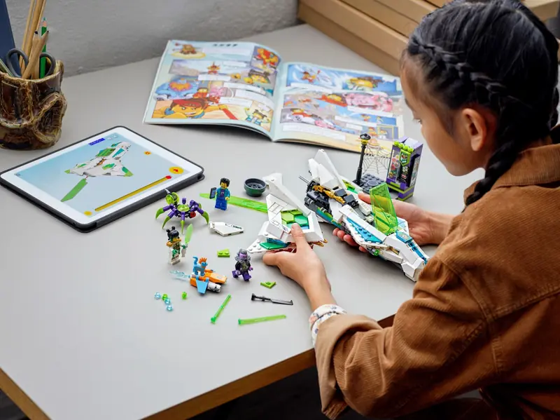 LEGO 80020 Odrzutowiec Biały Smok zdjęcie 10