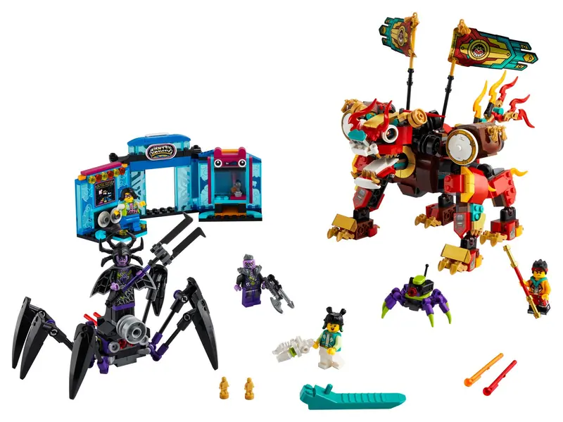 LEGO 80021 Lwi strażnik Monkie Kida
