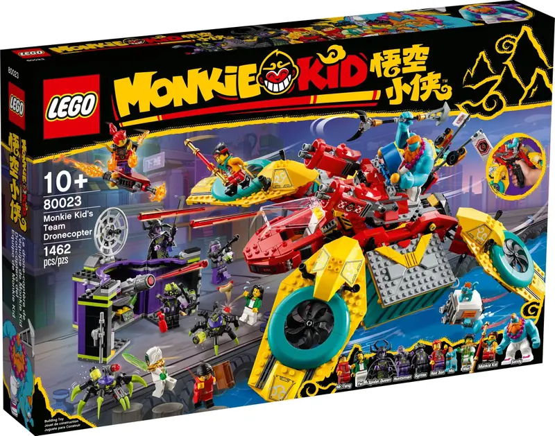 LEGO 80023 Dronkopter ekipy Monkie Kida zdjęcie 2
