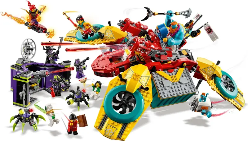 LEGO 80023 Dronkopter ekipy Monkie Kida zdjęcie 5