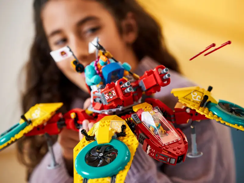 LEGO 80023 Dronkopter ekipy Monkie Kida zdjęcie 14