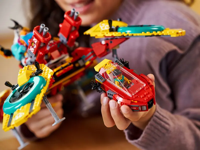 LEGO 80023 Dronkopter ekipy Monkie Kida zdjęcie 15