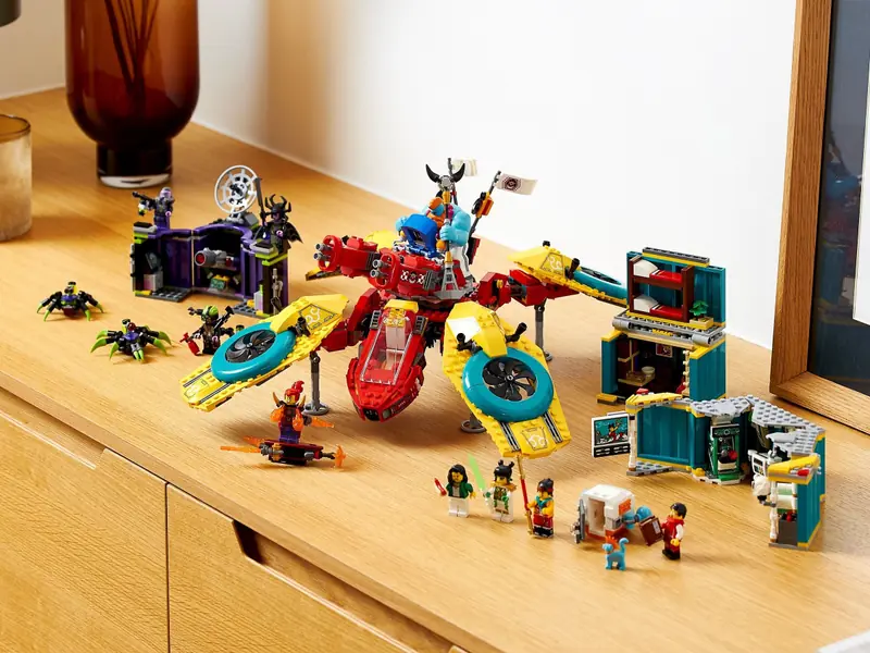 LEGO 80023 Dronkopter ekipy Monkie Kida zdjęcie 18