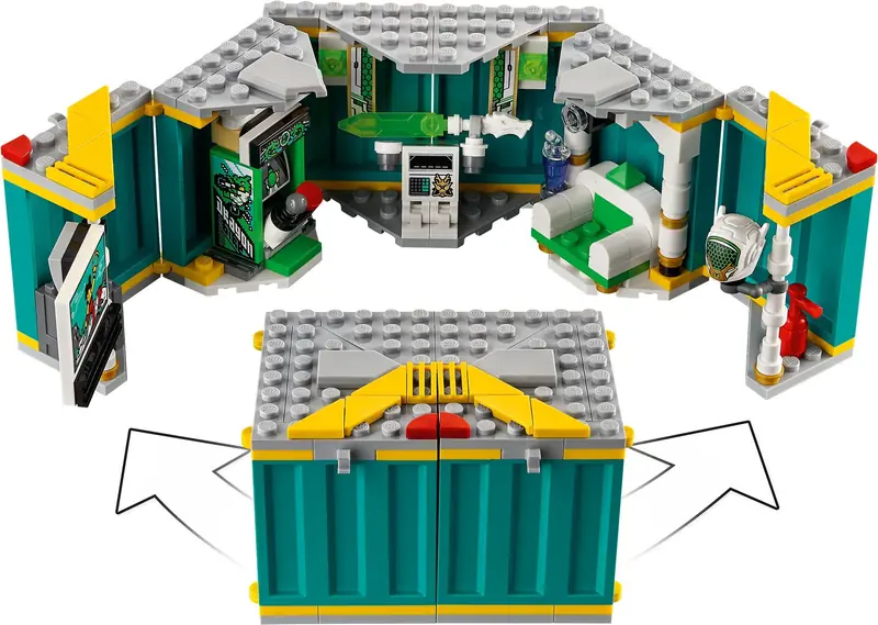 LEGO 80023 Dronkopter ekipy Monkie Kida zdjęcie 7