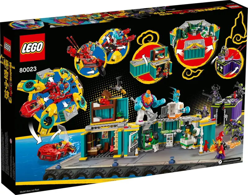 LEGO 80023 Dronkopter ekipy Monkie Kida zdjęcie 4