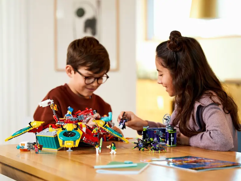 LEGO 80023 Dronkopter ekipy Monkie Kida zdjęcie 22