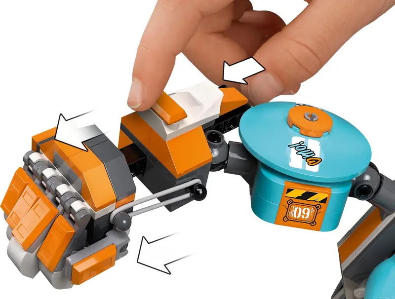 LEGO 80025 Mocarny mech Sandy’ego zdjęcie 10