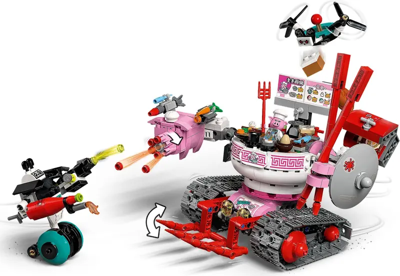 LEGO 80026 Kluseczkowy czołg Pigsy’ego zdjęcie 9