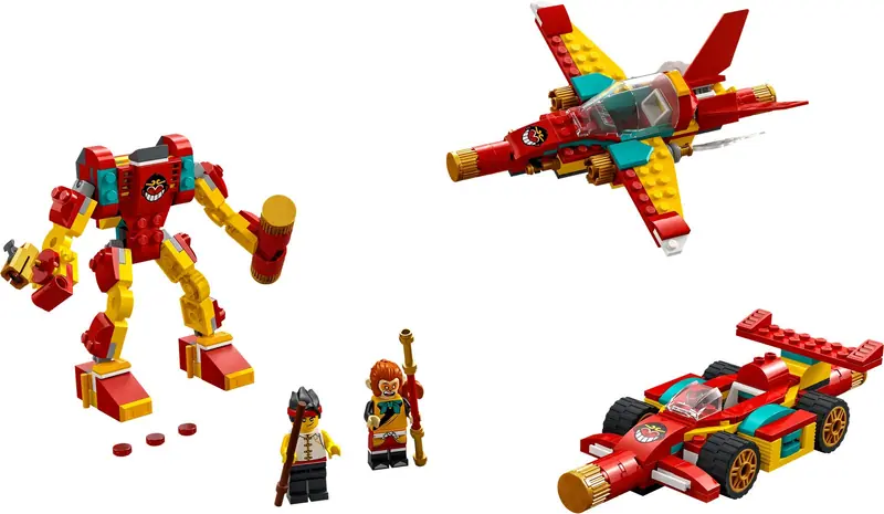LEGO 80030 Modele z kosturem Monkie Kida