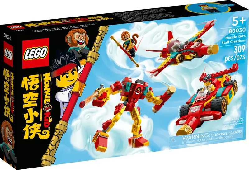 LEGO 80030 Modele z kosturem Monkie Kida zdjęcie 8