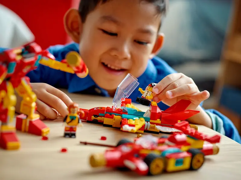 LEGO 80030 Modele z kosturem Monkie Kida zdjęcie 12