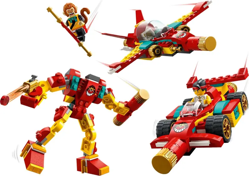 LEGO 80030 Modele z kosturem Monkie Kida zdjęcie 9