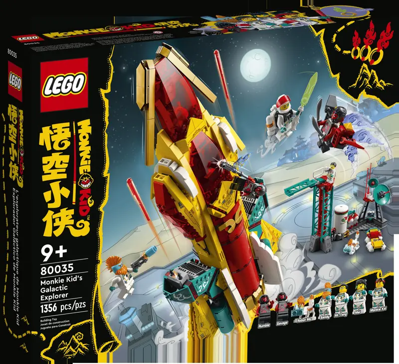 LEGO 80035 Galaktyczny Odkrywca Monkie Kida zdjęcie 8